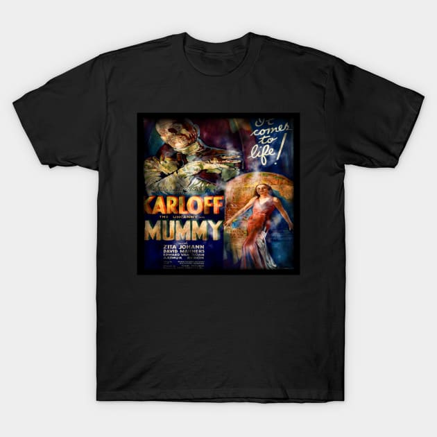 The Mummy - Dark Version. T-Shirt by OriginalDarkPoetry